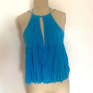 Free people summer tank with adjustable ties size xs